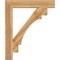 Ekena Millwork Merced Block Rough Sawn Bracket, Western Red Cedar, 6"W x 40"D x 48"H BKT06X40X48MRC05RWR - alternate 4